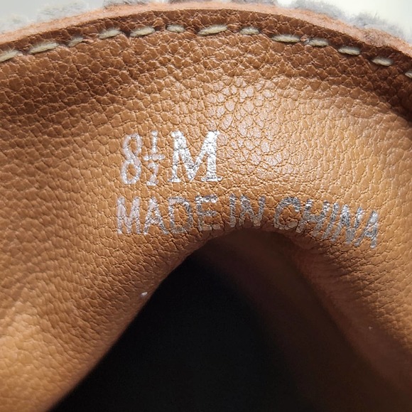 Linea Paolo Felicia Perforated Gray Suede Wedge Sneakers Bootie 8.5 M Platform - Picture 3 of 6